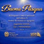 Auguri per le festività pasquali del Dirigente e del personale dell’A.T. di Agrigento